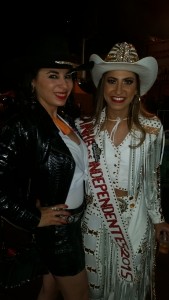 Sylvia Faillace com linda Rainha do Rodeo de Barretos 2015 Beatriz Augusto